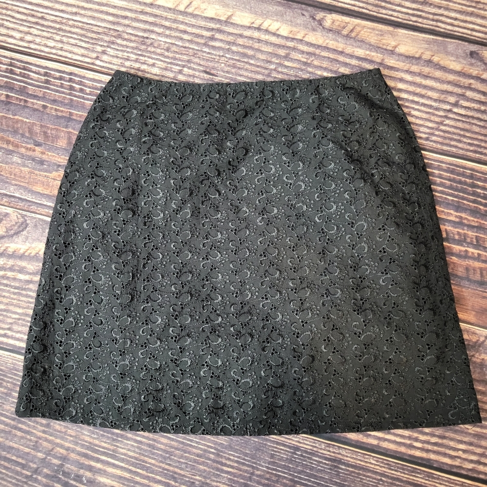 DKNY Petite 2 Black Skirt